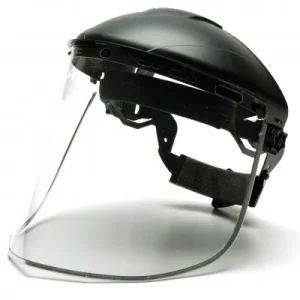 Aluminum Bound Polycarbonate Face Shield - Image 1